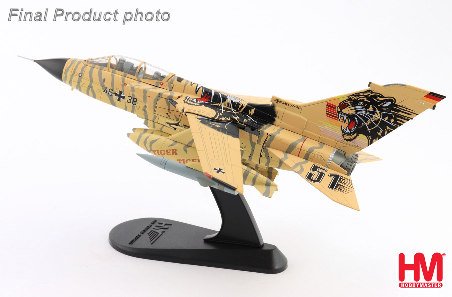 1/72 Tornado ECR "NATO Tiger Meet 2025" 46+38 TAW 51 "Immelmann" Beja AB 2025