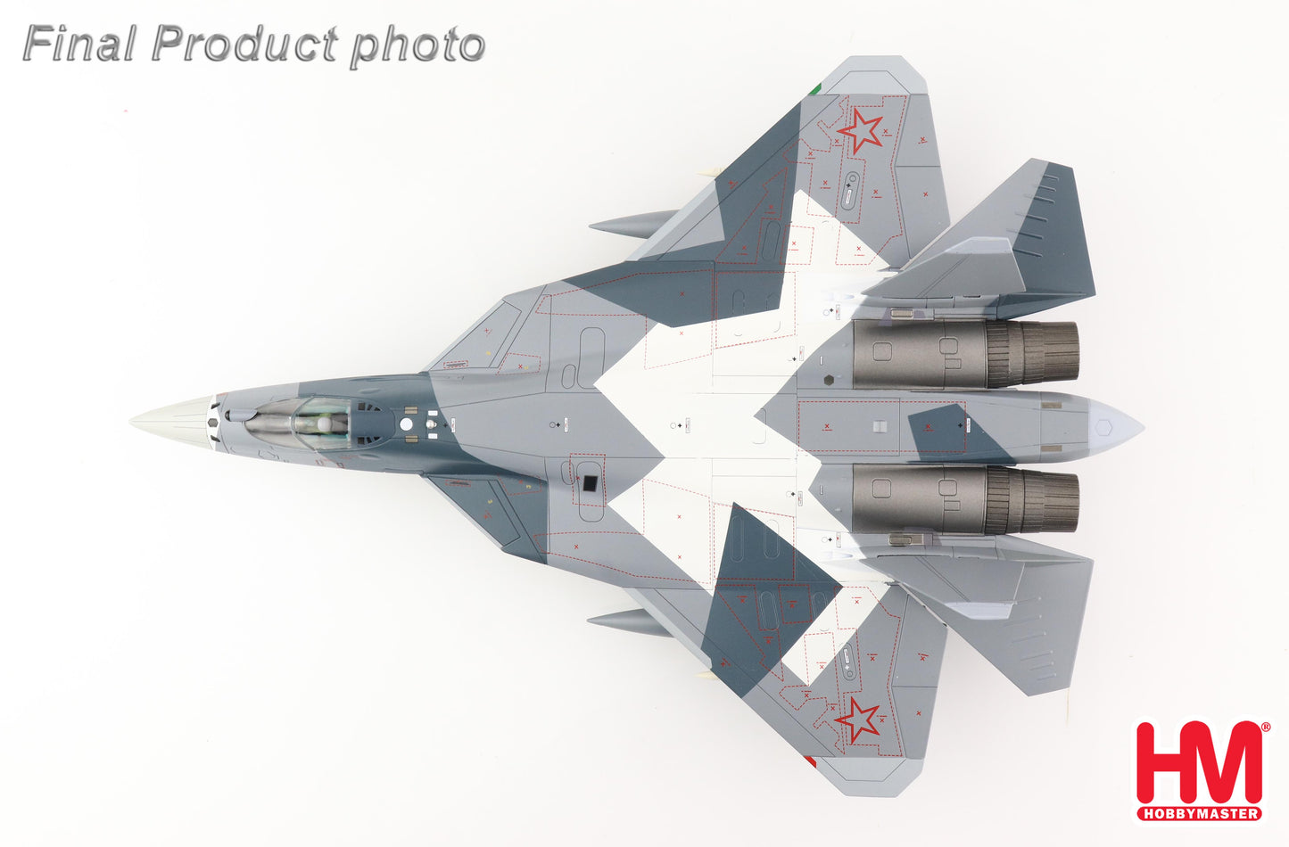 1/72 Su-57 Felon Blue 054 Russian Air Force January 2013