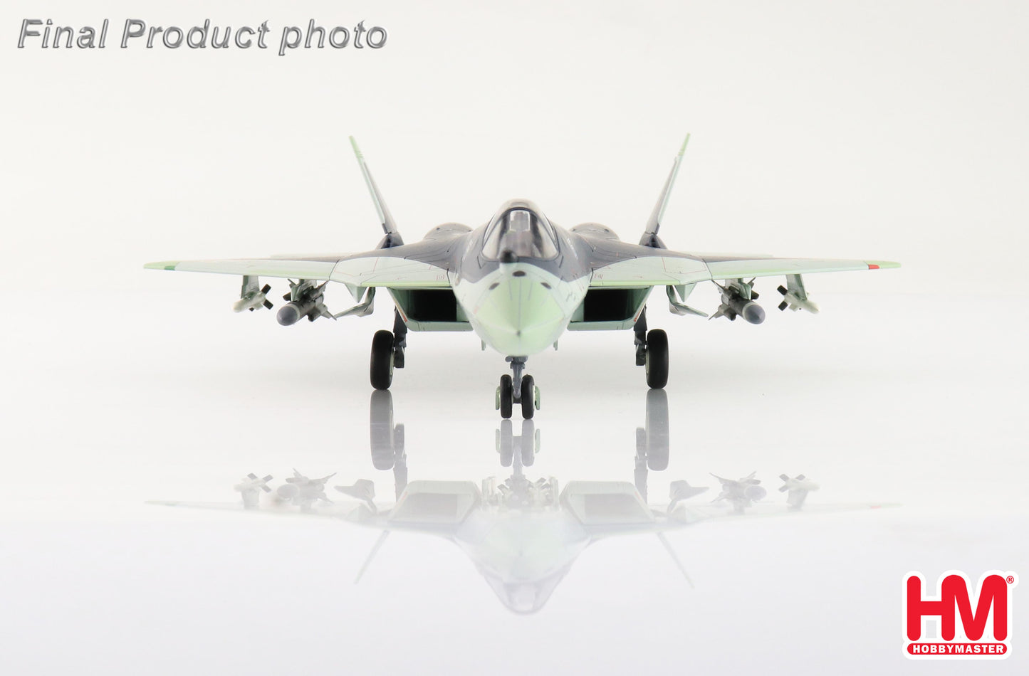 1/72 Su-57 Stealth Fighter (T-50) Bort 56 Russian Air Force Zhukovsky Airfield 2023 (with KH-31 Missiles)