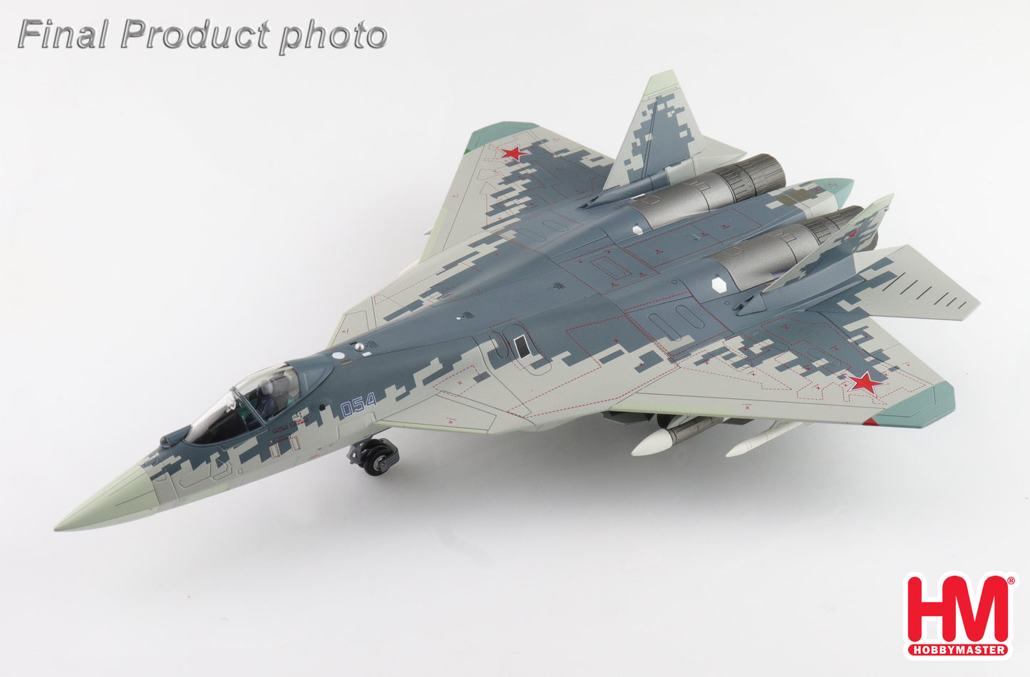 1/72 Su-57 "Zhuhai Air Show 2024" 054 Russian Air Force (with 2 x R-77 and 2 x R-37 Missiles)