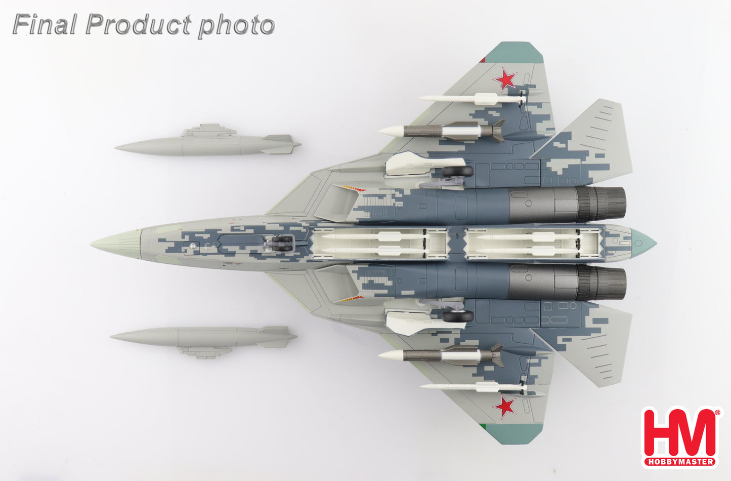 1/72 Su-57 "Zhuhai Air Show 2024" 054 Russian Air Force (with 2 x R-77 and 2 x R-37 Missiles)