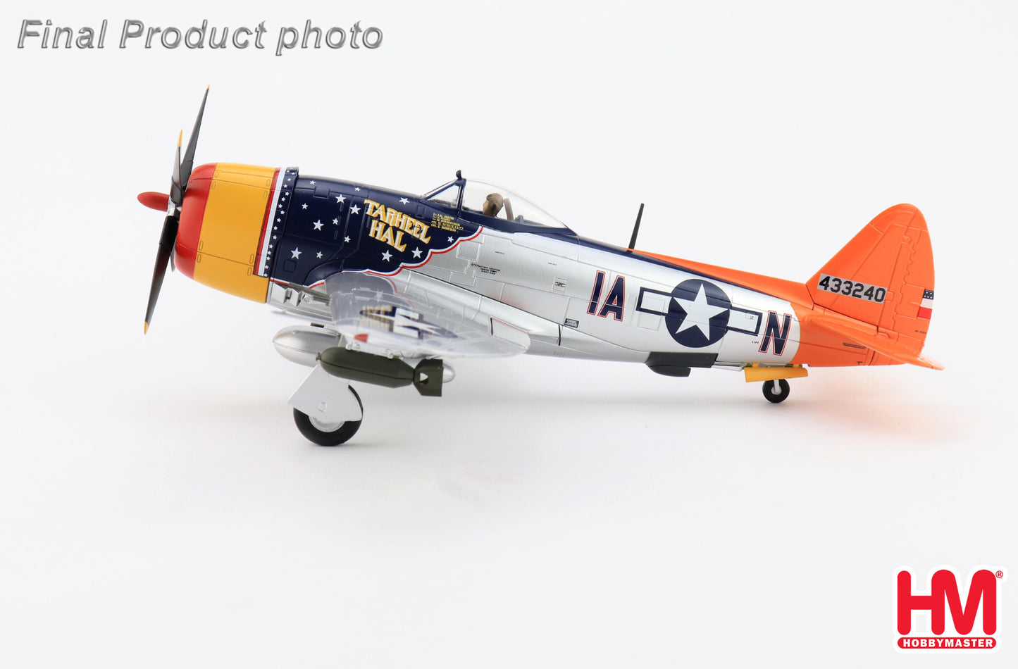1/48 P-47D Thunderbolt "Tarheel Hal" Lt. 'Ike' David 366 FS 358 FG May 1945