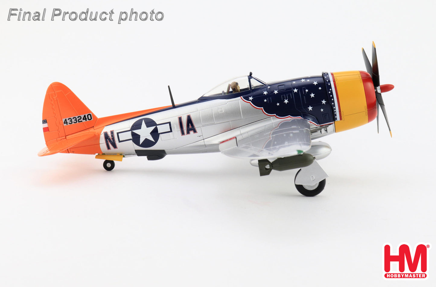 1/48 P-47D Thunderbolt "Tarheel Hal" Lt. 'Ike' David 366 FS 358 FG May 1945