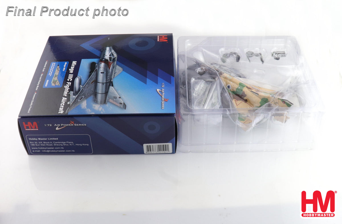1/72 Mirage IIICJ 768 The "First Jet" Squadron Ramat David AB Dec 1970