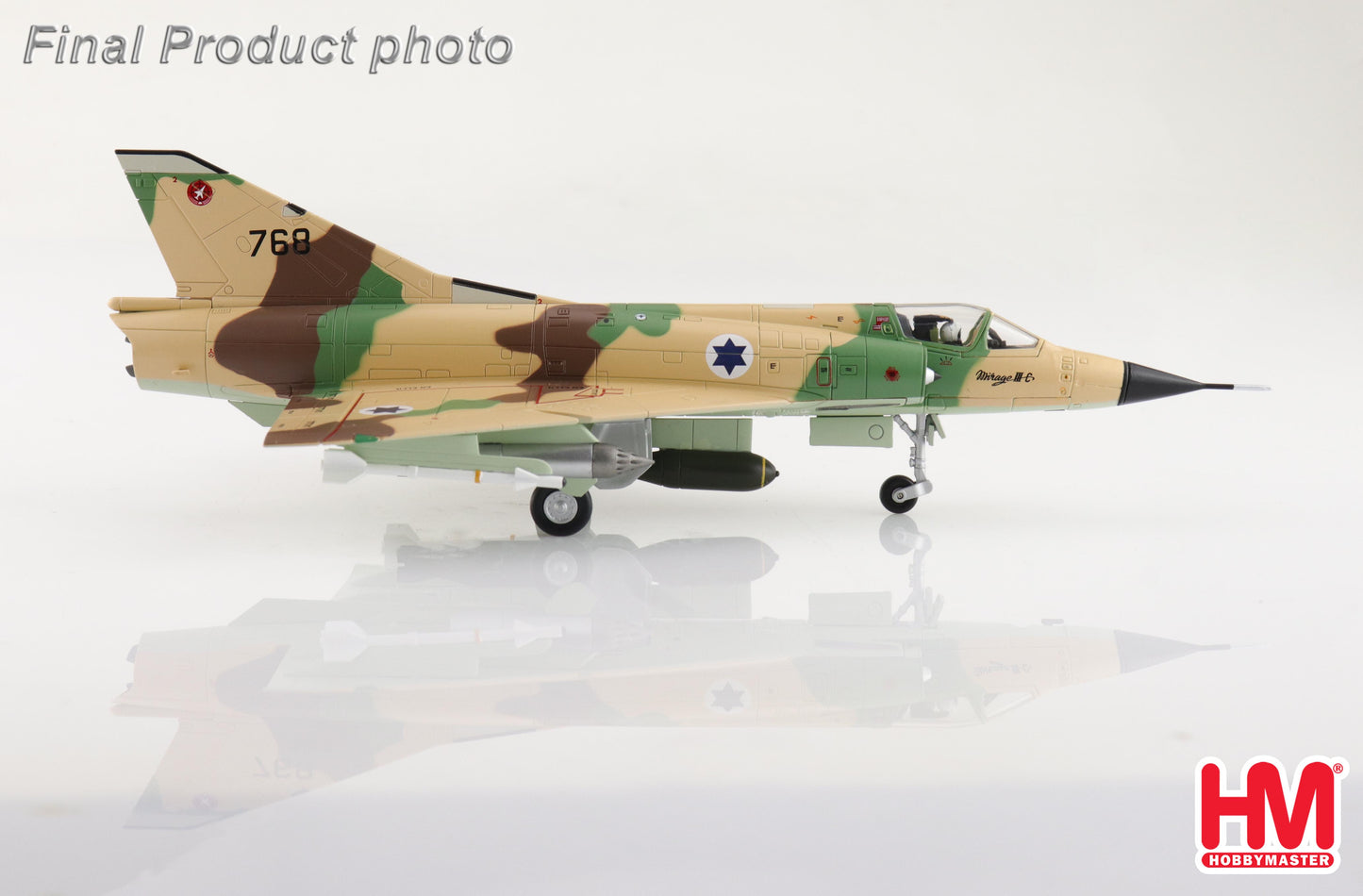 1/72 Mirage IIICJ 768 The "First Jet" Squadron Ramat David AB Dec 1970