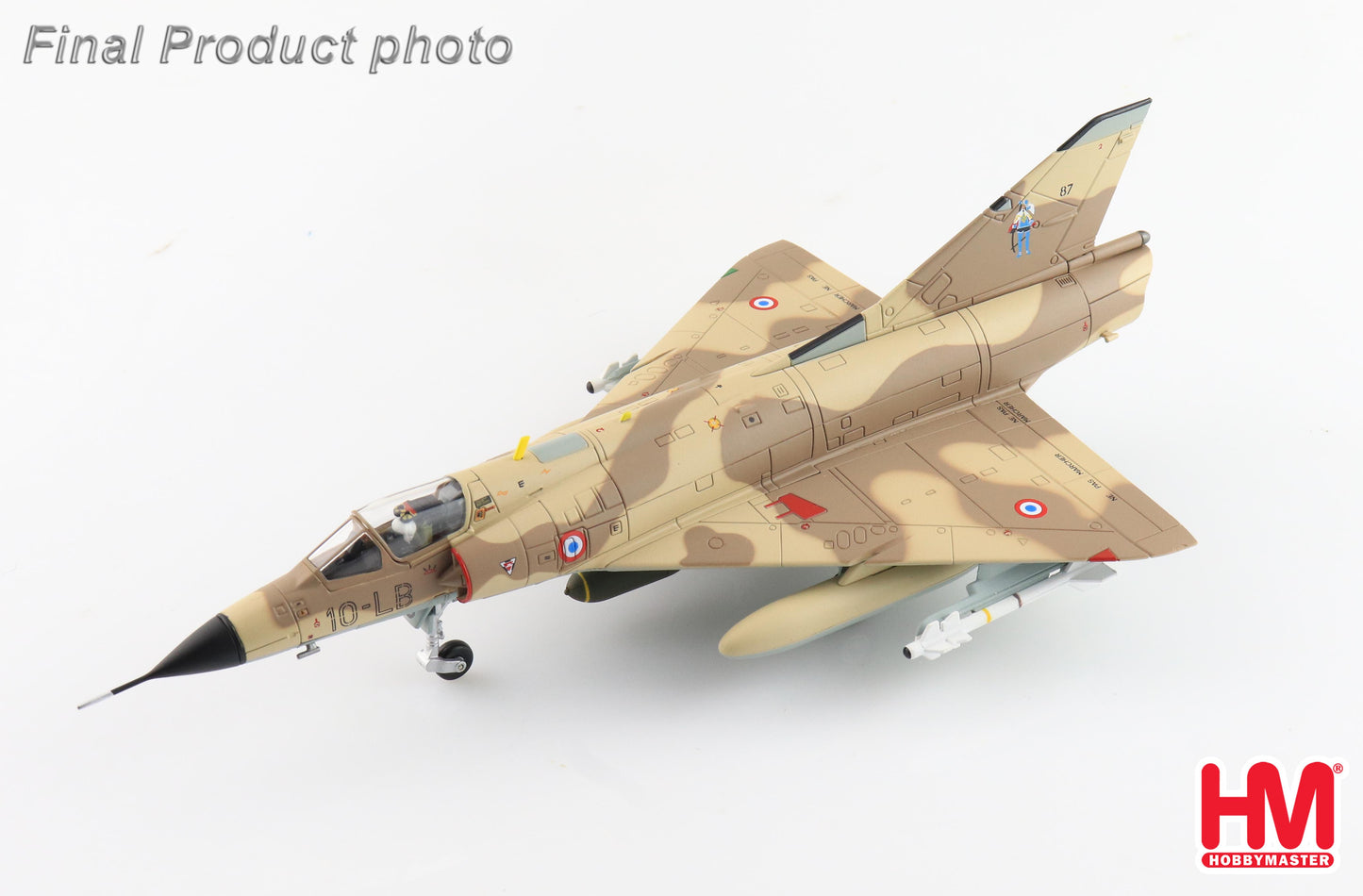 1/72 Mirage IIIC 87/10-LB EC 03/010 Vexin Armée de ľ Air Djibouti October 1984