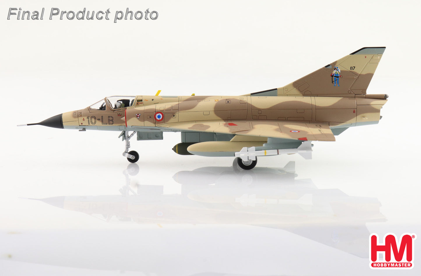 1/72 Mirage IIIC 87/10-LB EC 03/010 Vexin Armée de ľ Air Djibouti October 1984