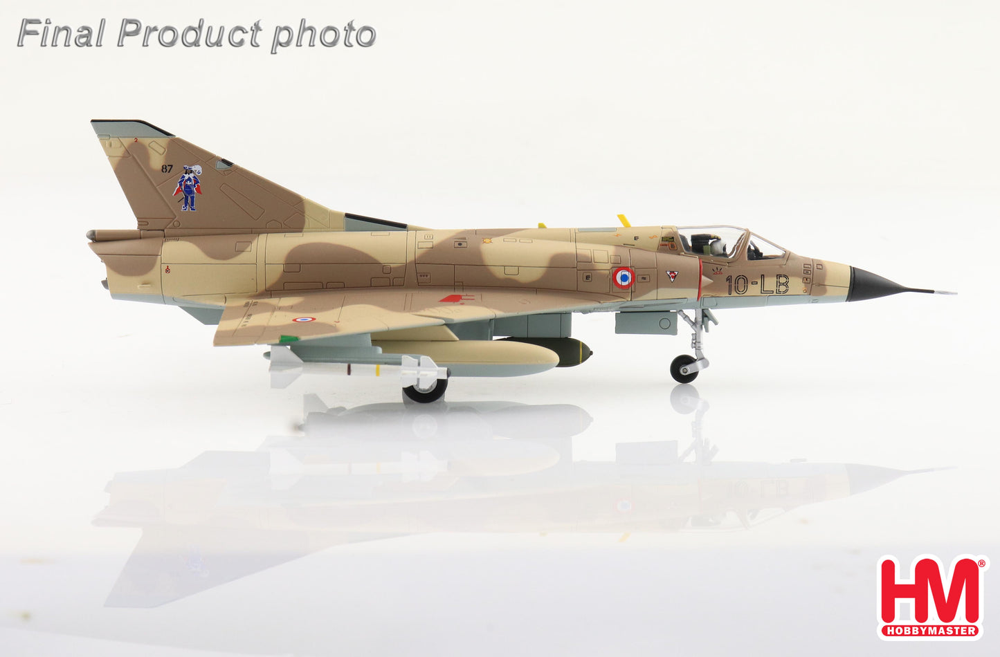 1/72 Mirage IIIC 87/10-LB EC 03/010 Vexin Armée de ľ Air Djibouti October 1984