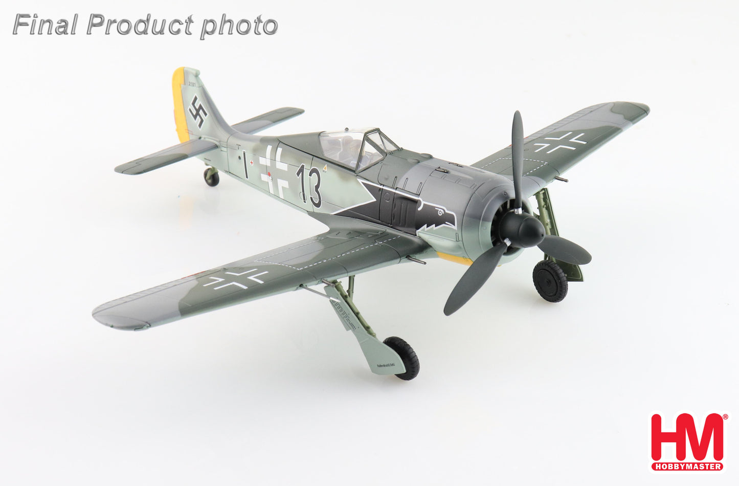 1/48 Fw-190A-3 Black 13 8/JG.2 Luftwaffe WWII