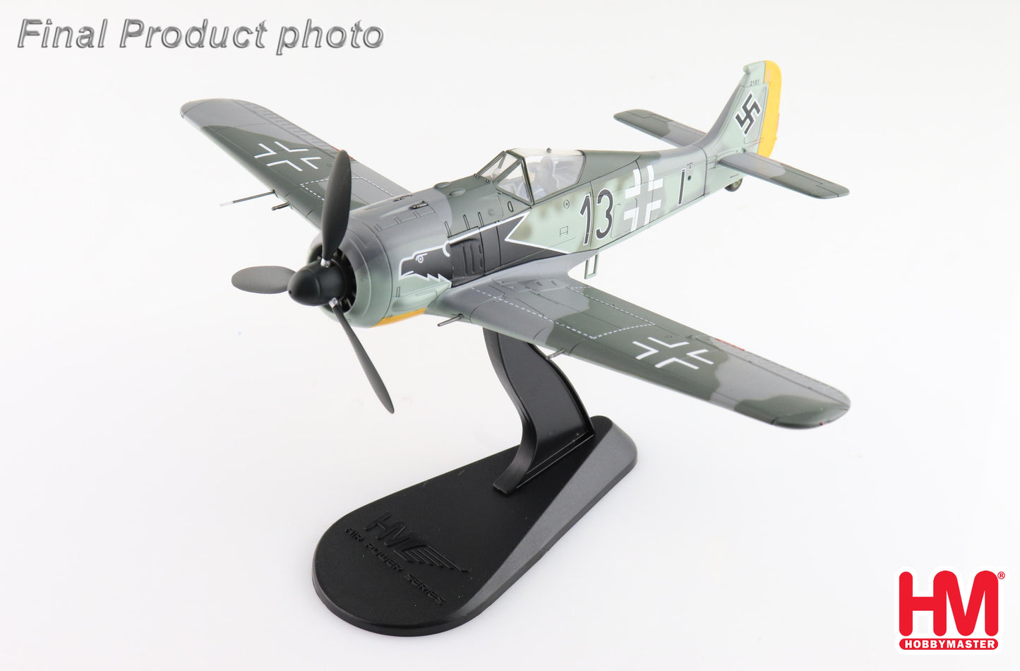 1/48 Fw-190A-3 Black 13 8/JG.2 Luftwaffe WWII