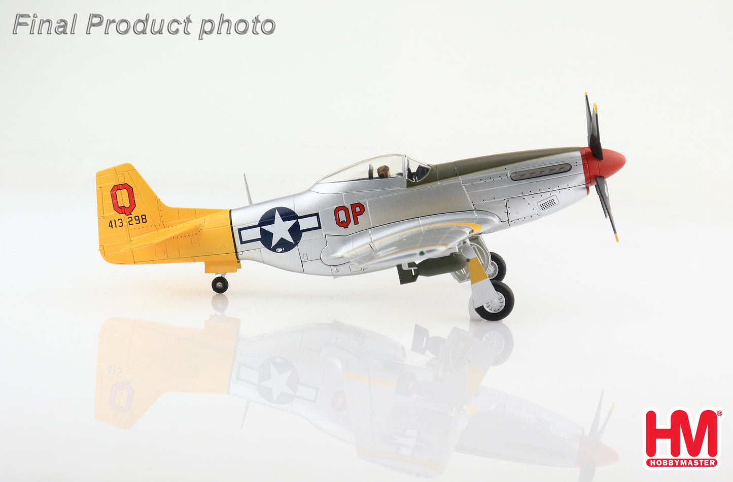 1/48 P-51D Mustang "Marie" flown by Capt. Freddie Ohr 2th FS 52th FG 1944