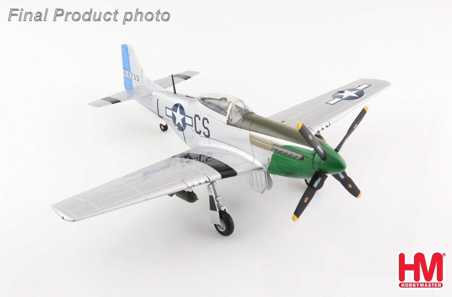 1/48 P-51D Mustang "Daddy's Girl" flown by Major Ray Wetmore 370th FS 359th FG East Wretham Norfolk 1945