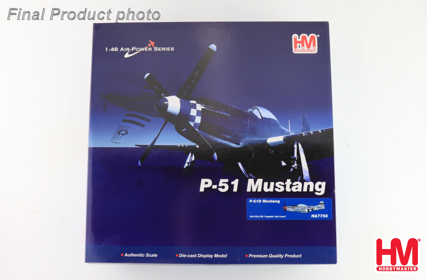 1/48 P-51D Mustang 335 FS/4 FG "Captain Ted Lines"