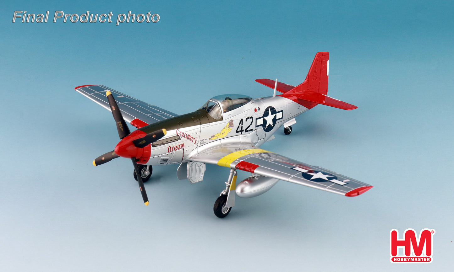 1/48 P-51D "Creamer's Dream" flown by 1st Lt. Charles White 301st FS Ramitelli Italy 1945