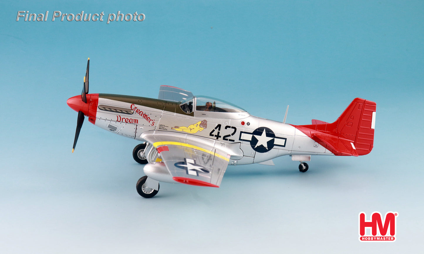 1/48 P-51D "Creamer's Dream" flown by 1st Lt. Charles White 301st FS Ramitelli Italy 1945