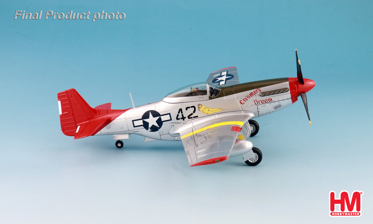 1/48 P-51D "Creamer's Dream" flown by 1st Lt. Charles White 301st FS Ramitelli Italy 1945