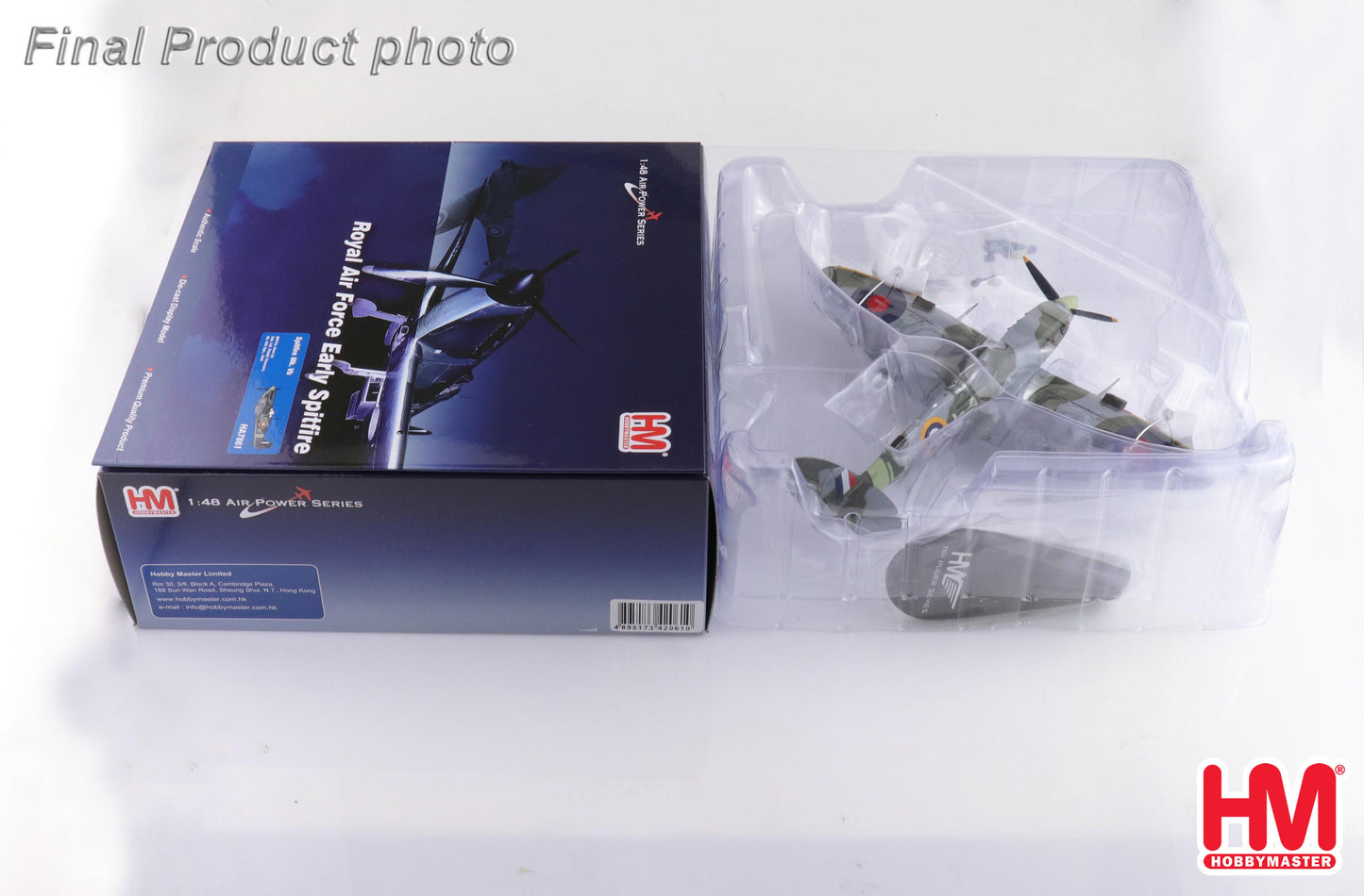 1/48 Spitfire Mk. Vb BM124 flown by Sqn. Ldr. 'Paddy' Finucane No. 602 Sqn. 1942