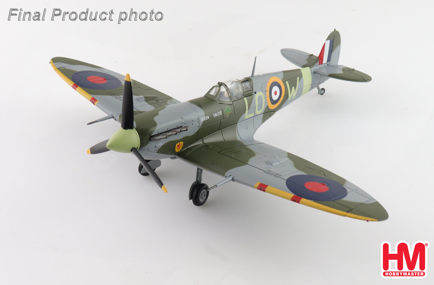 1/48 Spitfire Mk. Vb BM124 flown by Sqn. Ldr. 'Paddy' Finucane No. 602 Sqn. 1942