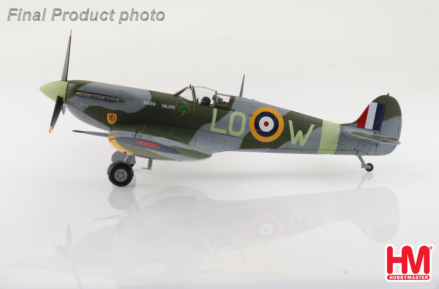 1/48 Spitfire Mk. Vb BM124 flown by Sqn. Ldr. 'Paddy' Finucane No. 602 Sqn. 1942