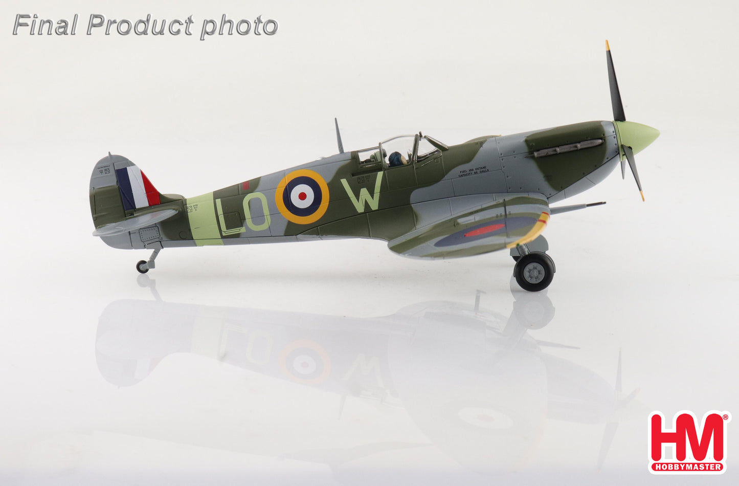 1/48 Spitfire Mk. Vb BM124 flown by Sqn. Ldr. 'Paddy' Finucane No. 602 Sqn. 1942