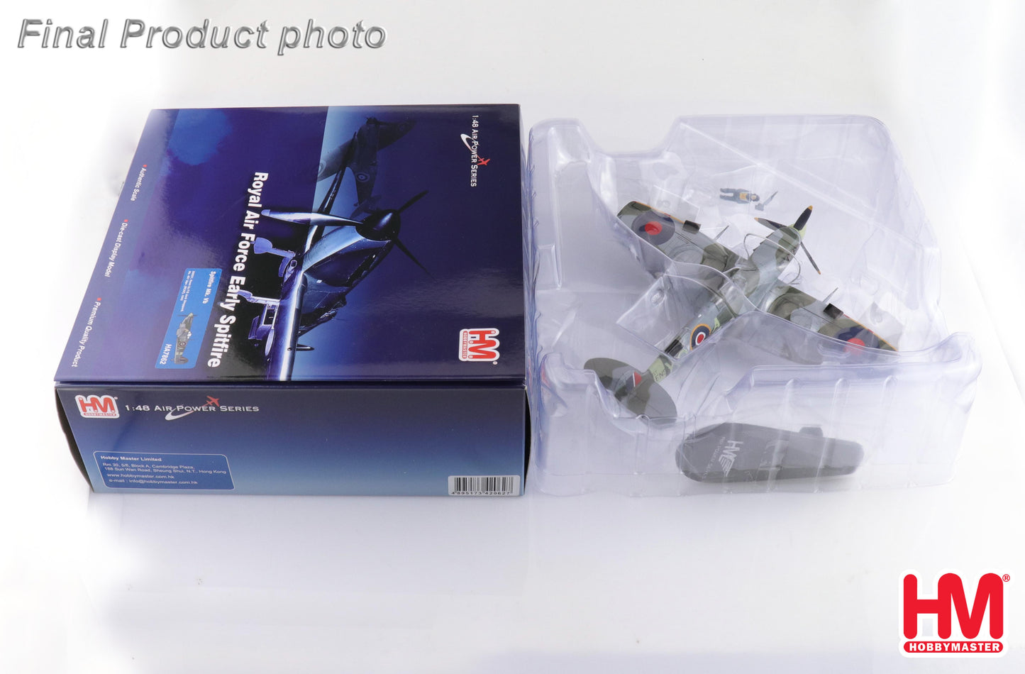1/48 Spitfire Mk. Vb EN921 flown by F/O Jack Sheppard No. 401 Sqn. (RCAF) 1943