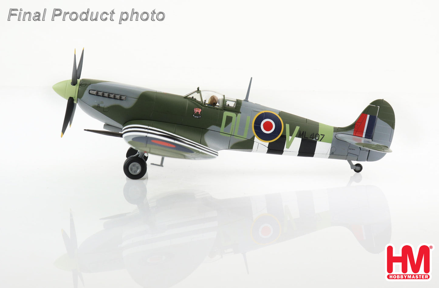 1/48 Spitfire Mk.IXe ML407 flown by F/O Johnnie Houlton 485 (NZ) Squadron France Sept 1944