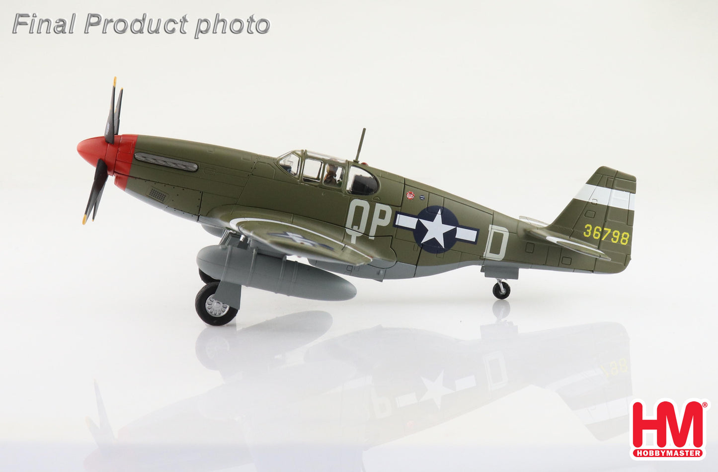 1/48 P-51B Mustang "Steve Pisanos" 36798 4th FG 334th FS May 1944