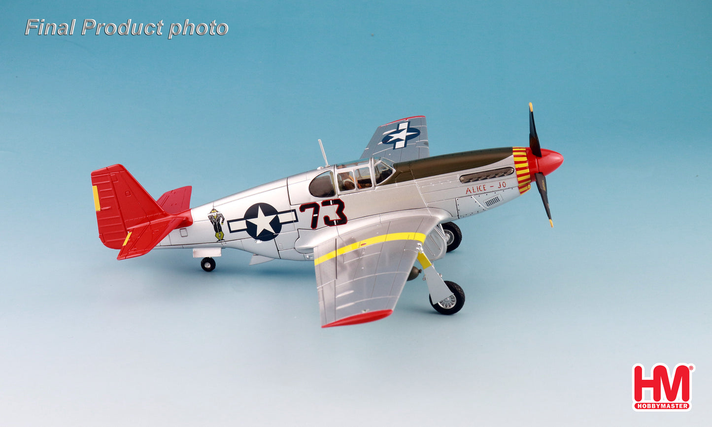1/48 P-51C "Alice-Jo" flown by Pilot Capt. Wendell Pruitt 302nd FS Ramitelli Italy 1944