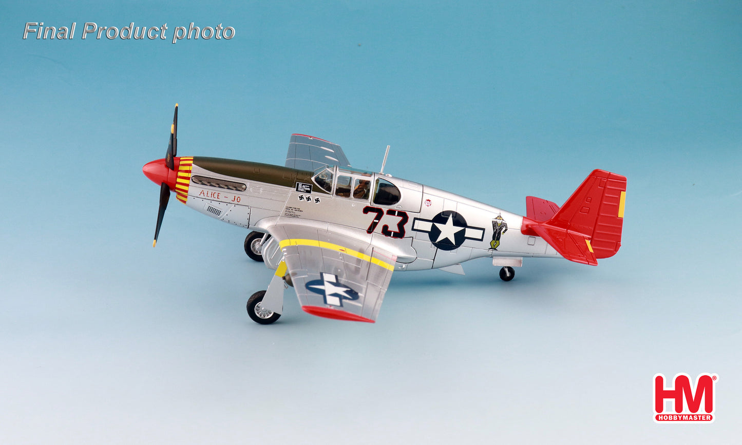 1/48 P-51C "Alice-Jo" flown by Pilot Capt. Wendell Pruitt 302nd FS Ramitelli Italy 1944