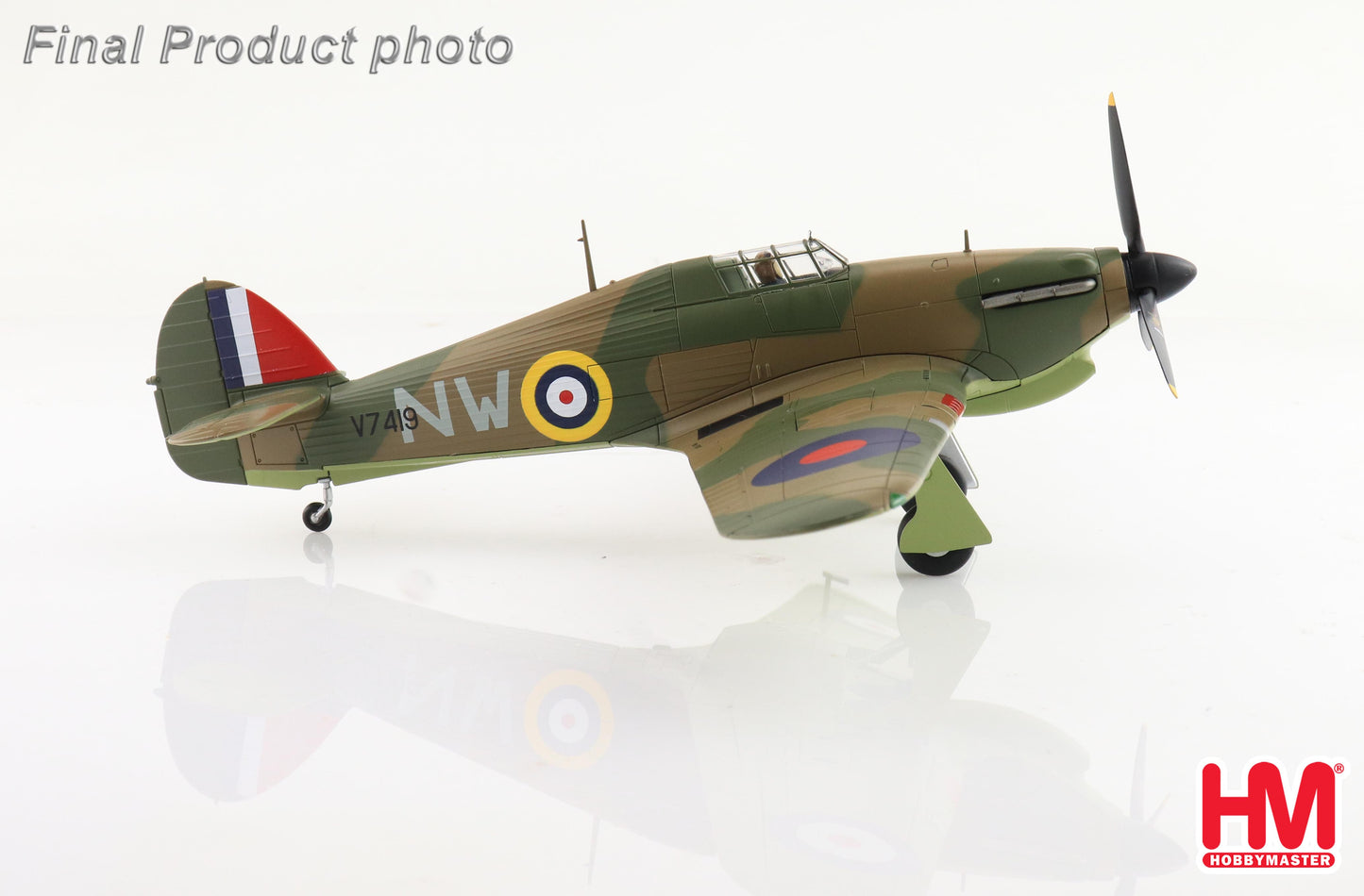 1/48 Hawker Hurricane MK. Ia V7419 S/Ldr Marmaduke Thomas St. John Pattle No 33 Sqn. RAF Greece March - April 1941