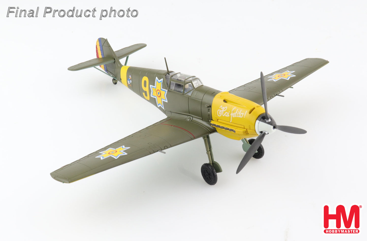 1/48 Bf-109E-3 "Hai Fetito" No.9 Lt. loan Di Cesare Grupul 7 Romanian Air Force Karpovka-Stalingrad Nov 1941