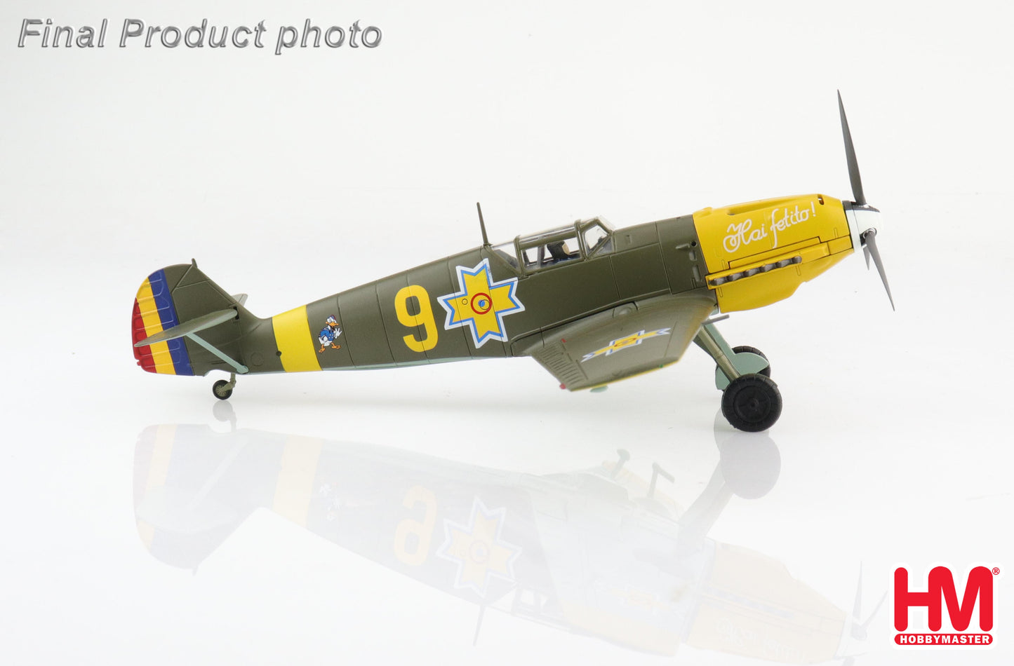 1/48 Bf-109E-3 "Hai Fetito" No.9 Lt. loan Di Cesare Grupul 7 Romanian Air Force Karpovka-Stalingrad Nov 1941