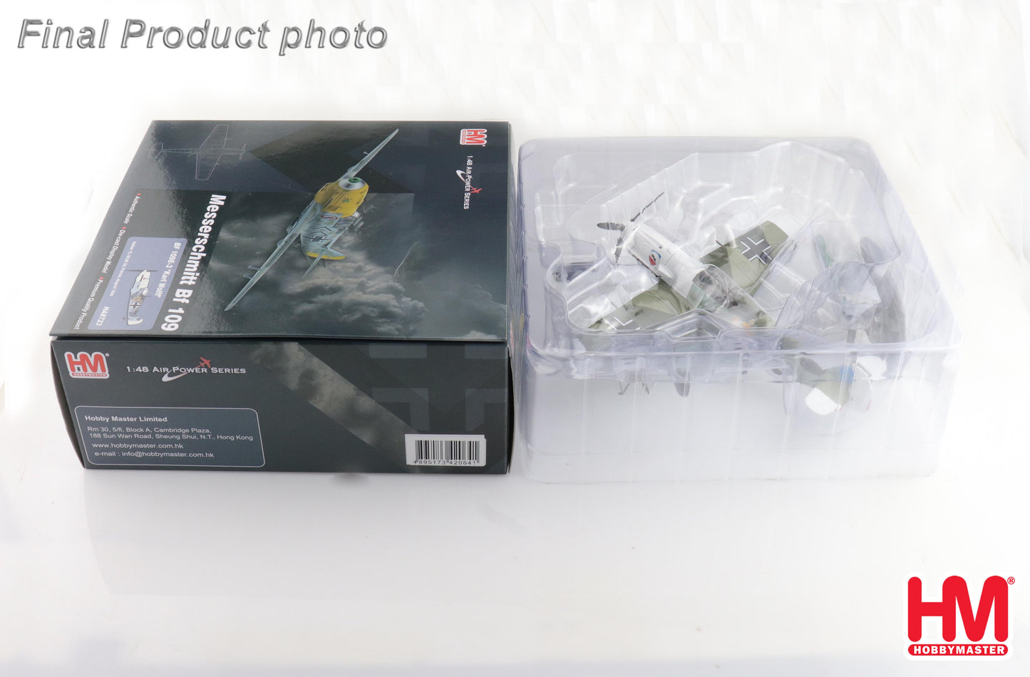 1/48 Bf-109E-3 "Karl Wolff" Yellow 15 III/JG 52 France August 1940