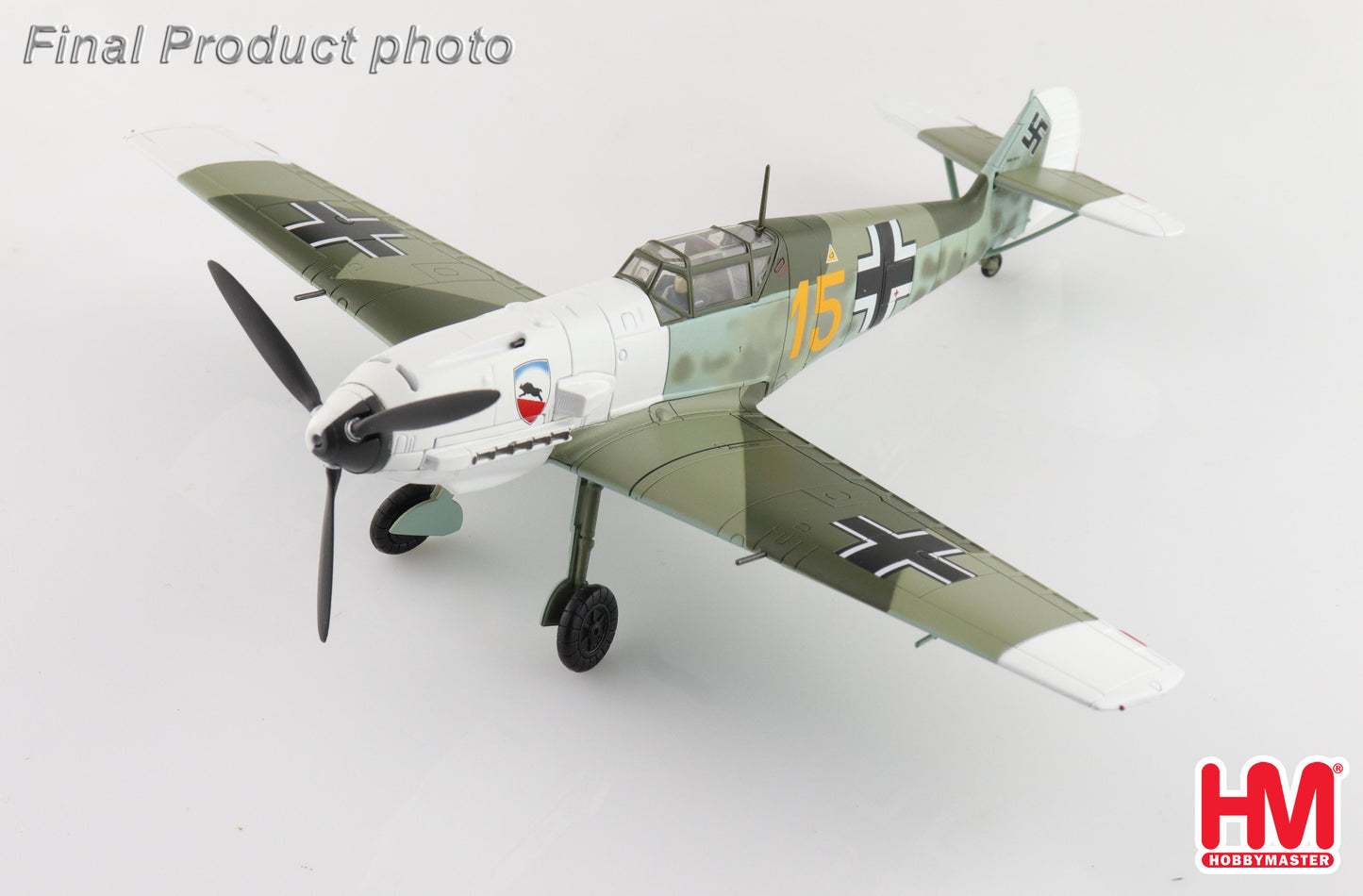 1/48 Bf-109E-3 "Karl Wolff" Yellow 15 III/JG 52 France August 1940