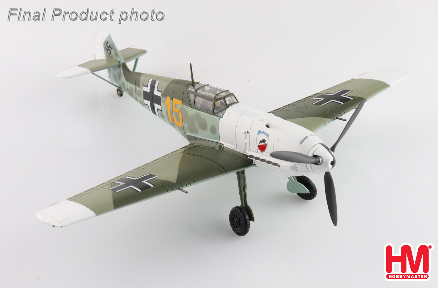 1/48 Bf-109E-3 "Karl Wolff" Yellow 15 III/JG 52 France August 1940
