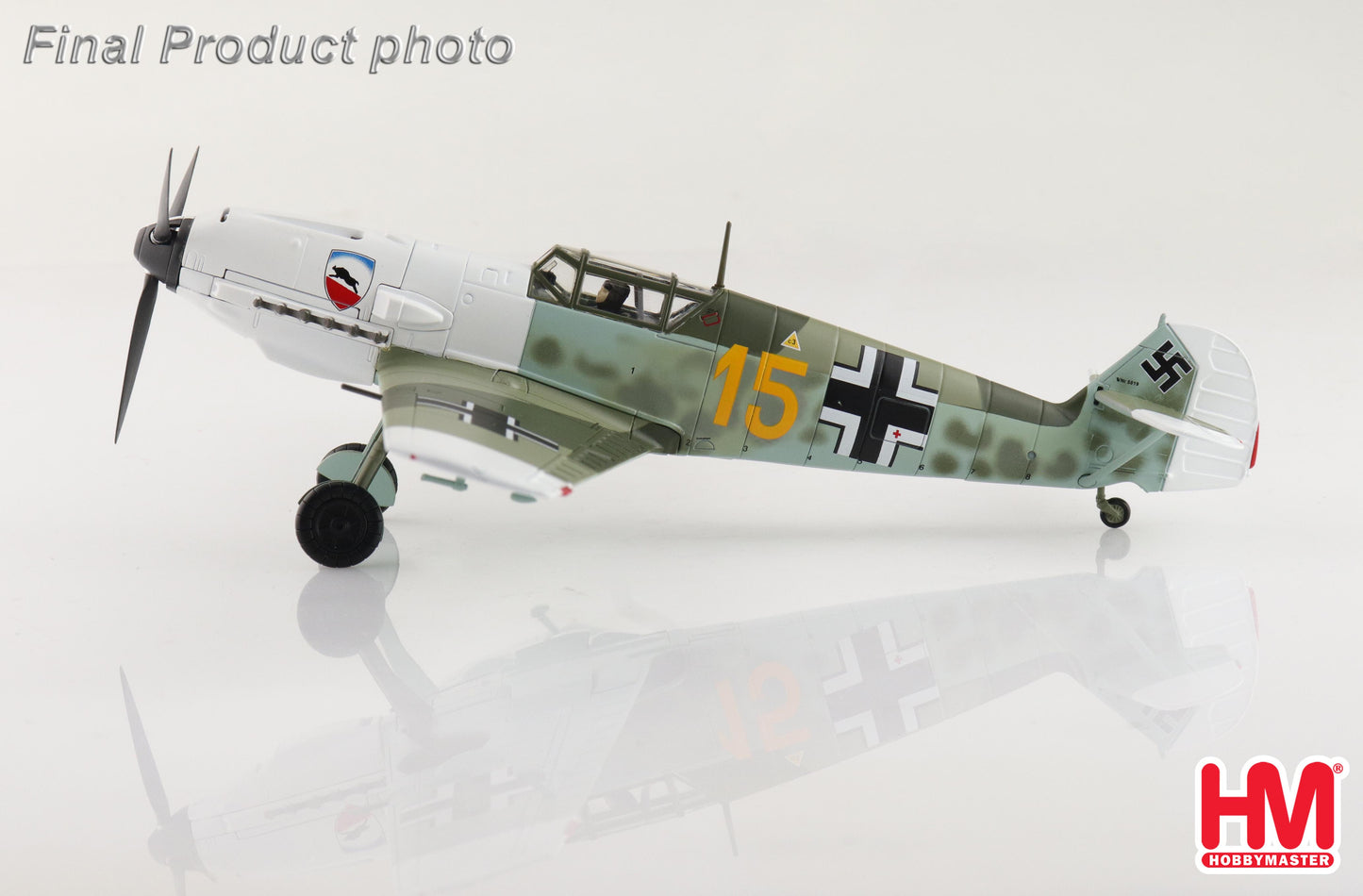1/48 Bf-109E-3 "Karl Wolff" Yellow 15 III/JG 52 France August 1940