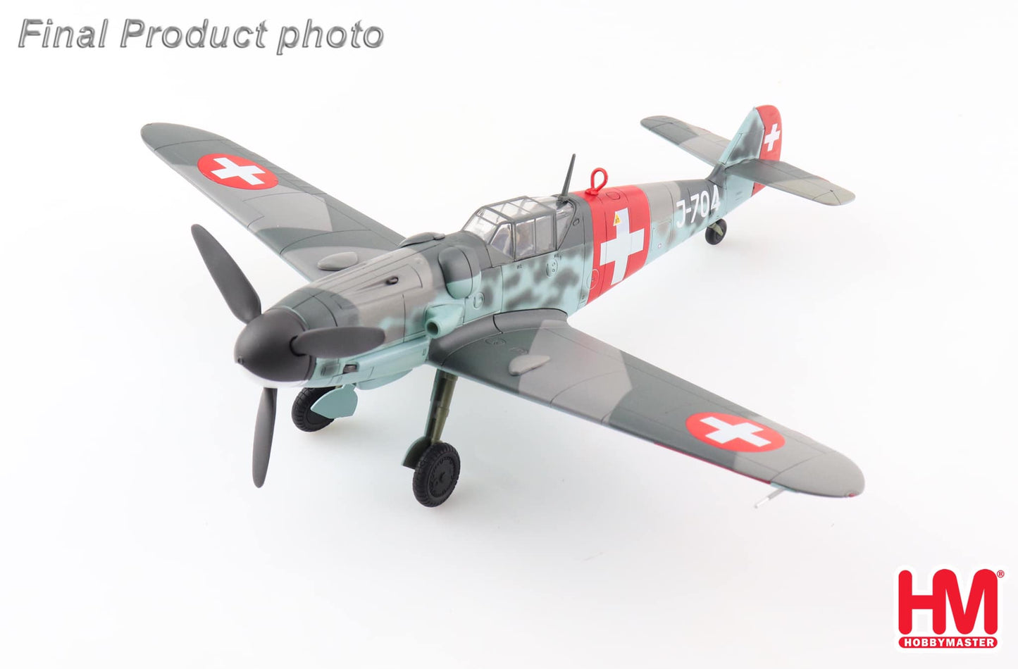 1/48 Bf-109G-6 J-704 7 Fliegerkompanie Swiss Air Force 1944