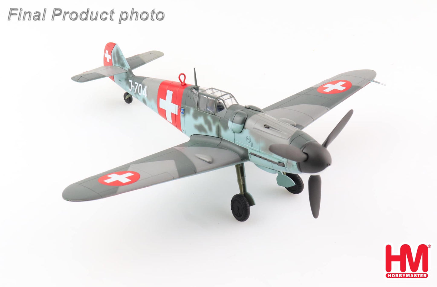 1/48 Bf-109G-6 J-704 7 Fliegerkompanie Swiss Air Force 1944