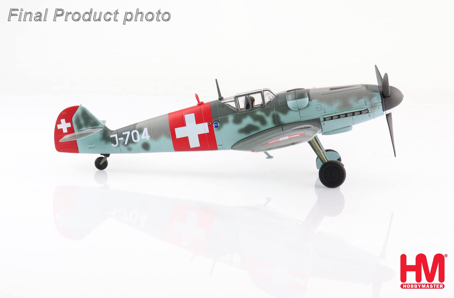 1/48 Bf-109G-6 J-704 7 Fliegerkompanie Swiss Air Force 1944