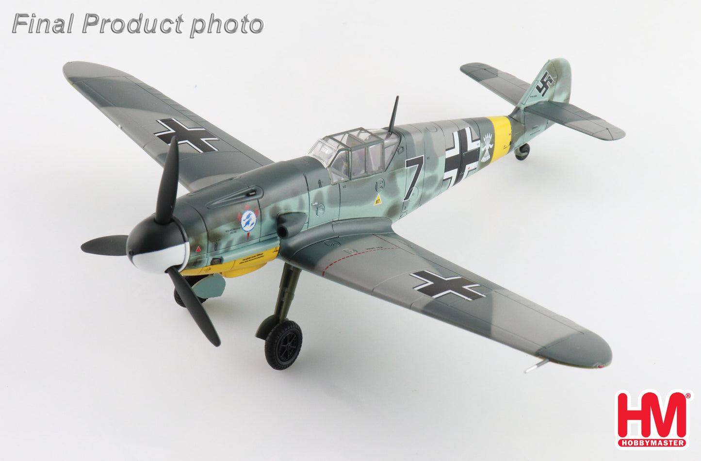 1/48 Bf-109F-2 "Cabo Mecanico Zaro" Black 7 2 Escuadrilla Azulm Russia 1942