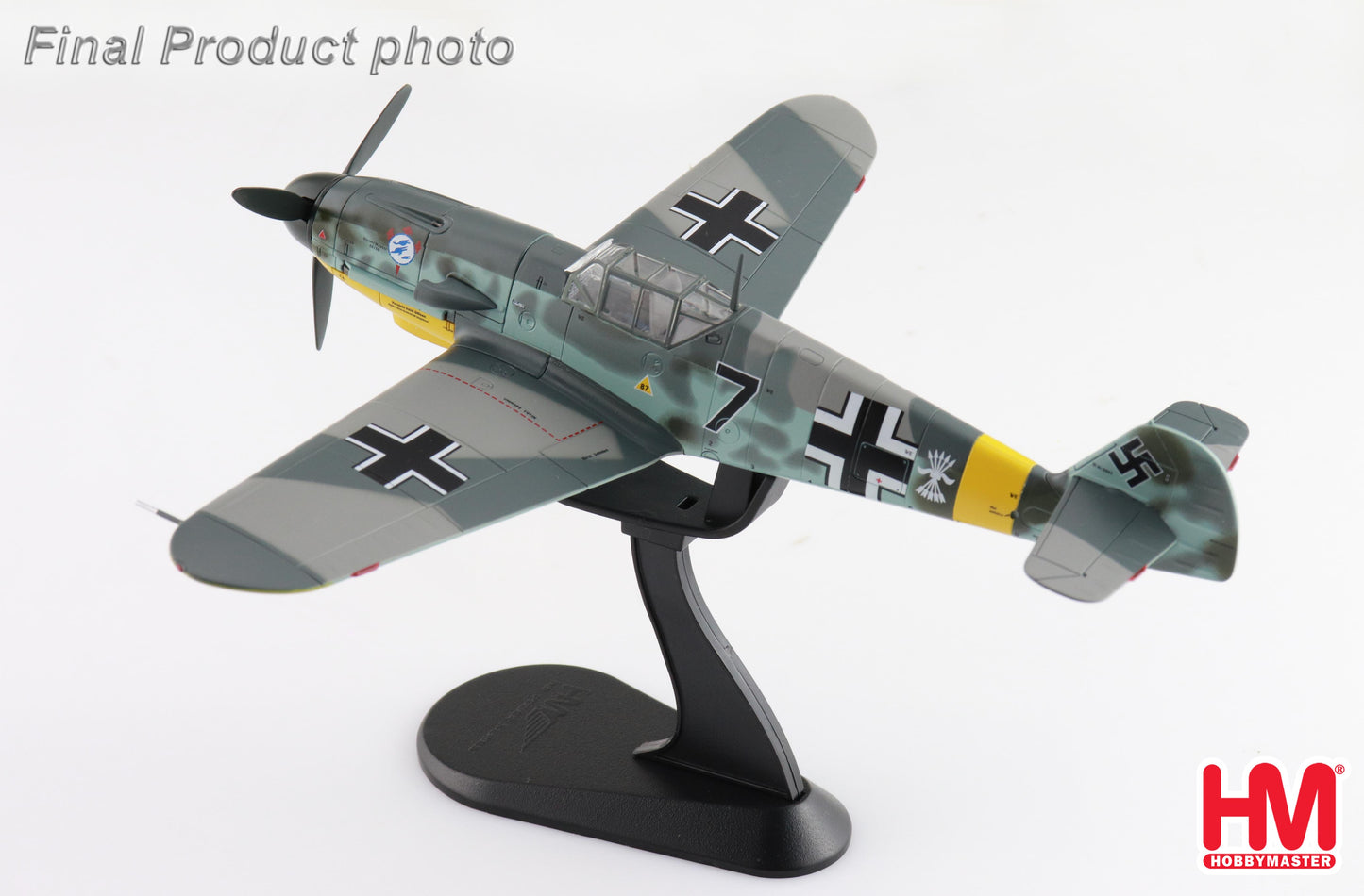 1/48 Bf-109F-2 "Cabo Mecanico Zaro" Black 7 2 Escuadrilla Azulm Russia 1942