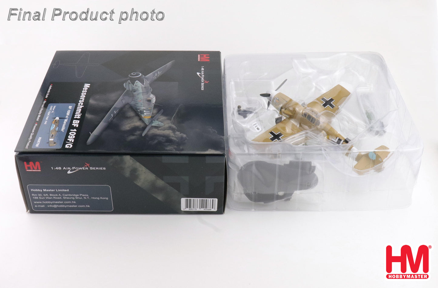 1/48 Bf-109F-4 "Marseille" Yellow 14 3/JG27 Egypt Sept. 1942