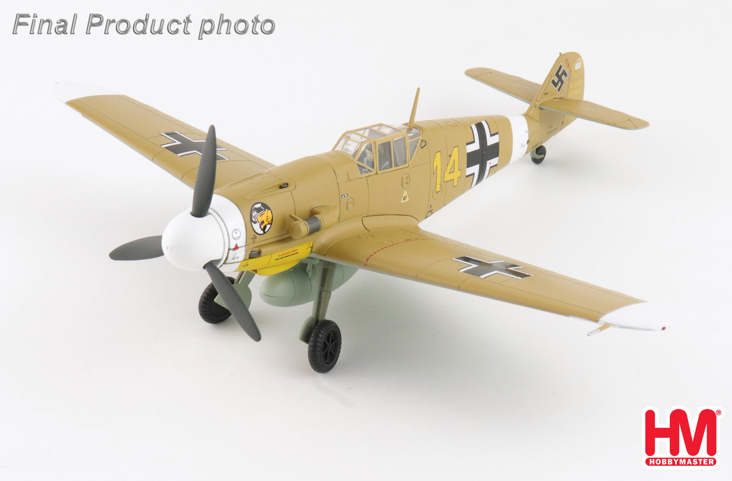 1/48 Bf-109F-4 "Marseille" Yellow 14 3/JG27 Egypt Sept. 1942
