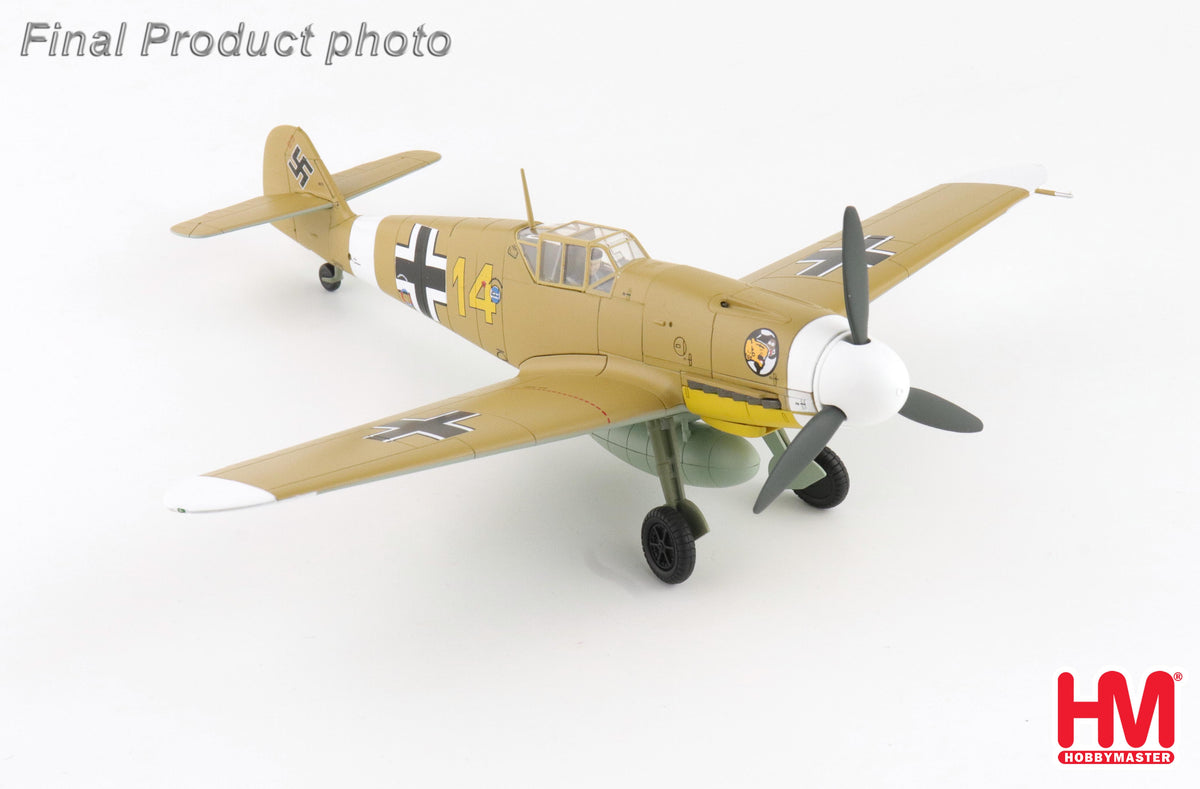 1/48 Bf-109F-4 "Marseille" Yellow 14 3/JG27 Egypt Sept. 1942