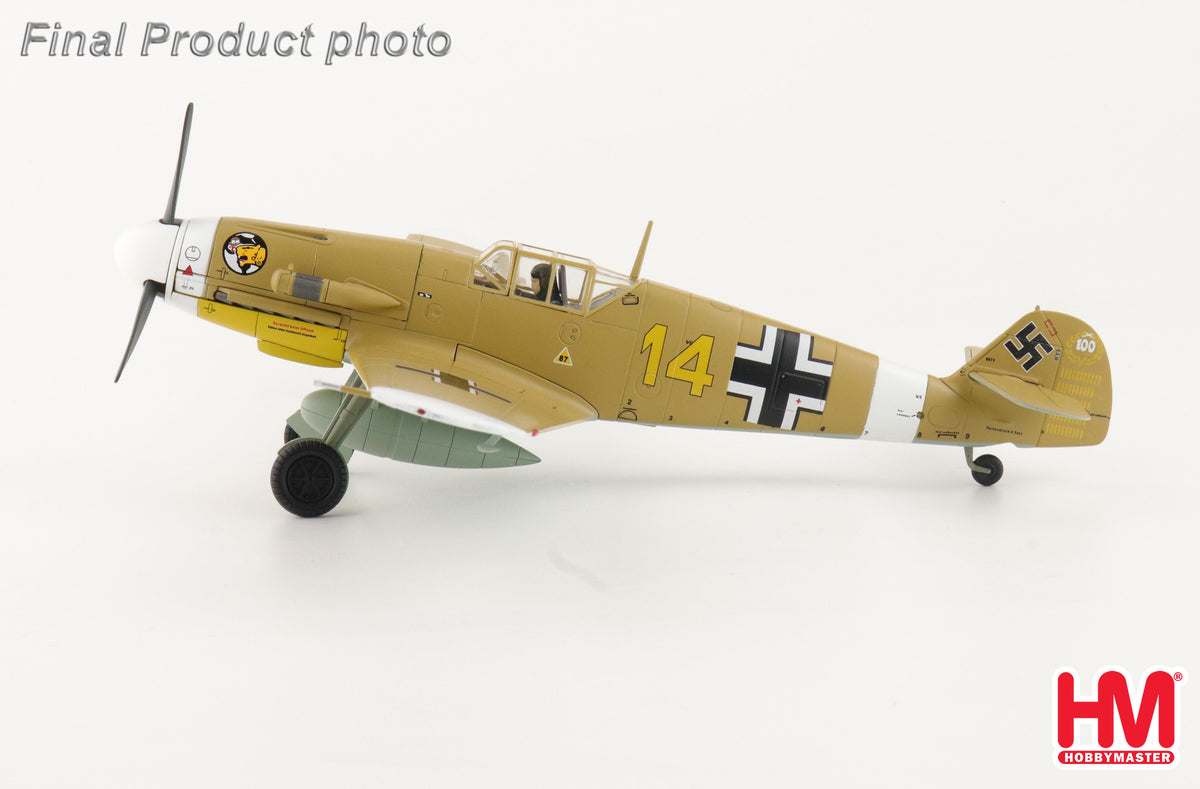 1/48 Bf-109F-4 "Marseille" Yellow 14 3/JG27 Egypt Sept. 1942