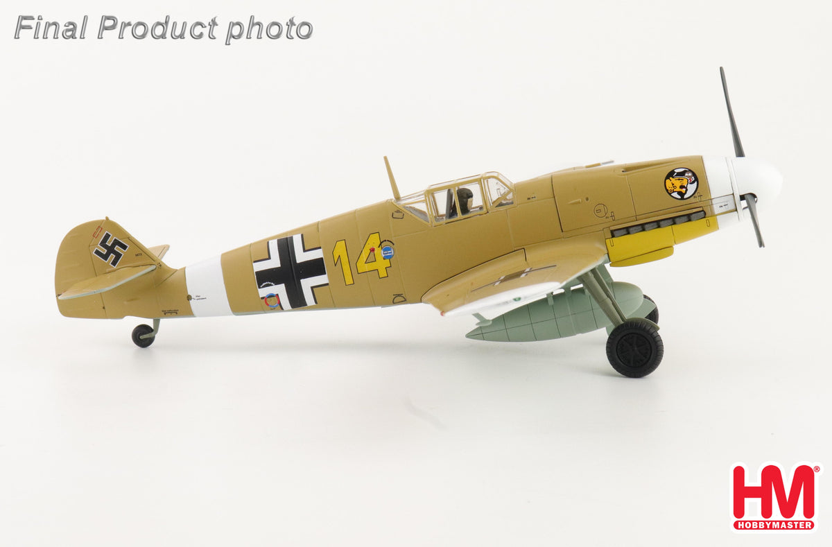 1/48 Bf-109F-4 "Marseille" Yellow 14 3/JG27 Egypt Sept. 1942