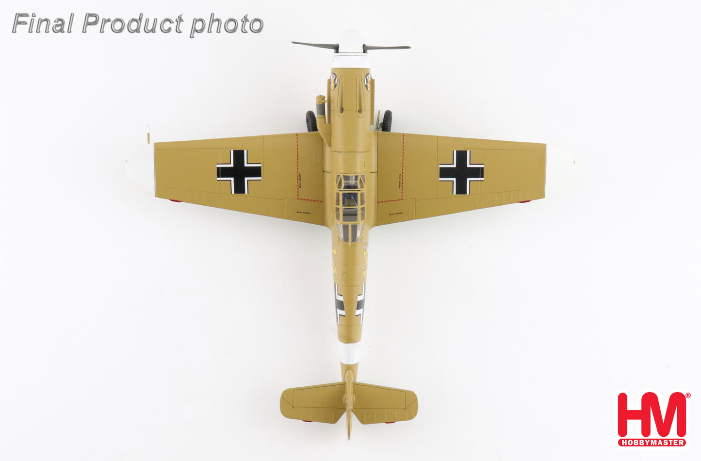 1/48 Bf-109F-4 "Marseille" Yellow 14 3/JG27 Egypt Sept. 1942