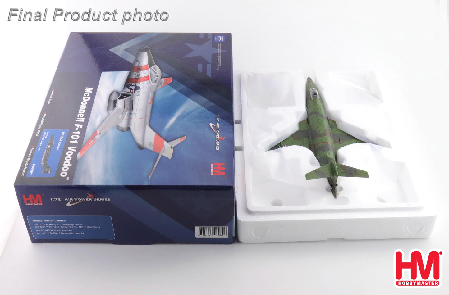 1/72 RF-101A Voodoo 54-1512 363rd TRW Udorn 1965