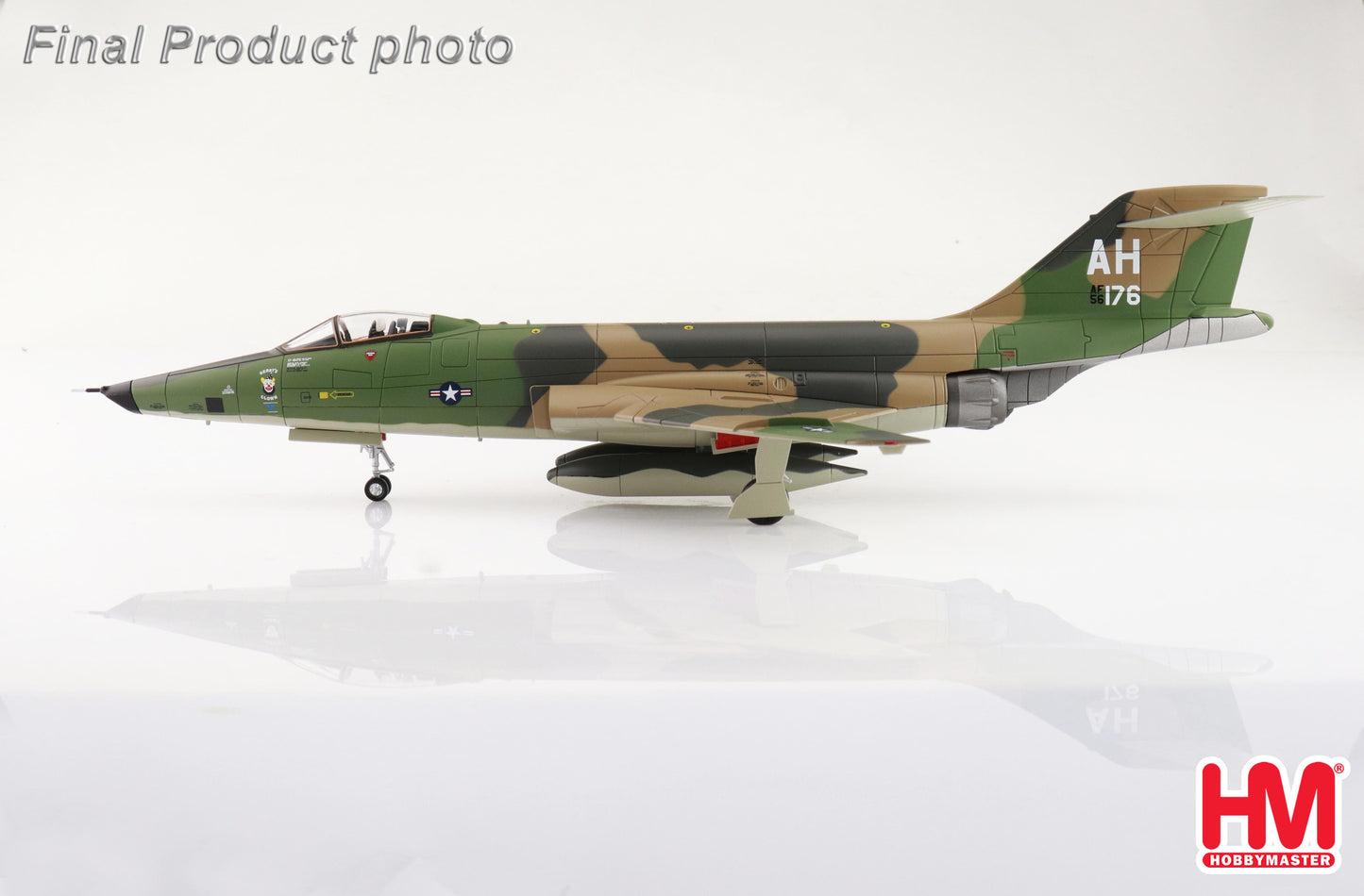 1/72 RF-101C Voodoo "Gerry's Clown" AF56-176 45th TRS "Polka Dots" 1969