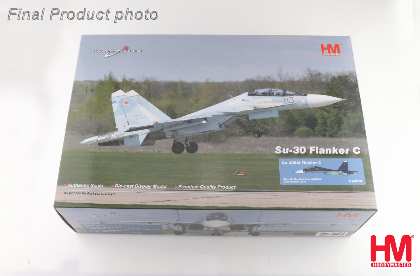 1/72 Su-30SM Flanker C Blue 43 Russian Navy Aviation Saki Airbase 2016